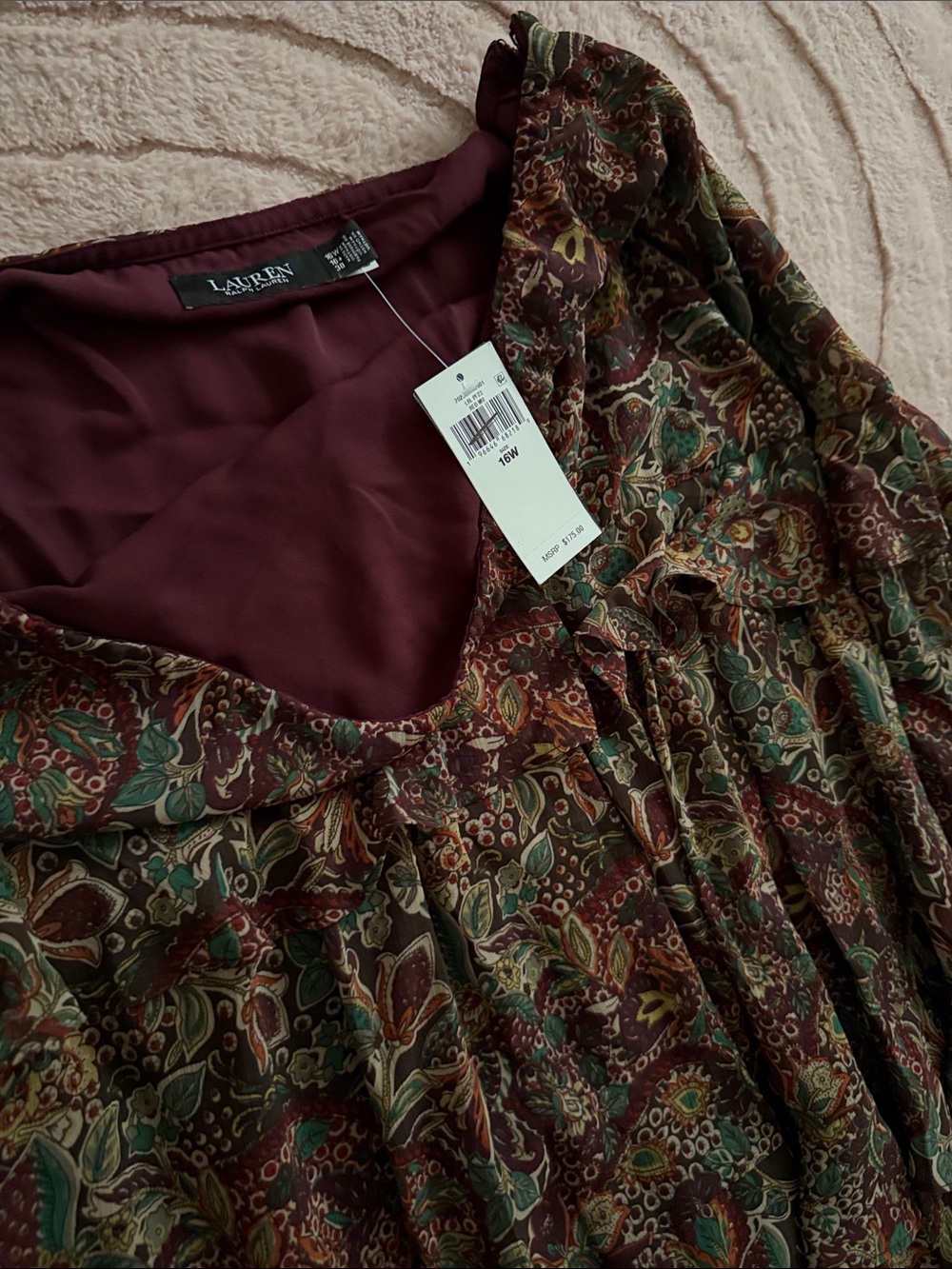 Ralph Lauren Ruffle Tiered Skirt - Picture 7 of 7